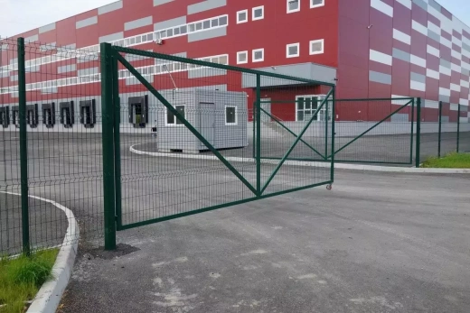 Ворота 3D распашные